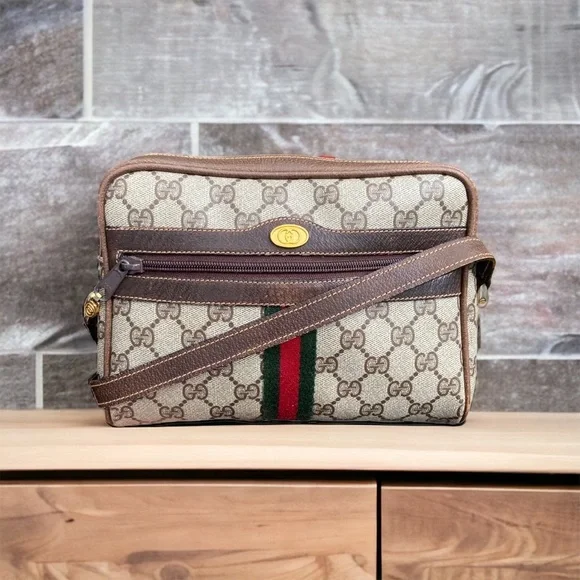 ** SOLD** Gucci Ophedia Sherry Line Crossbody - Picture 1 of 9